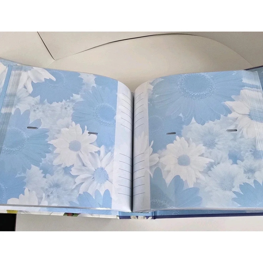 Disney Winnie the Pooh Friends Blue Photo Album 4x6 200 Photos Acid Free Vtg